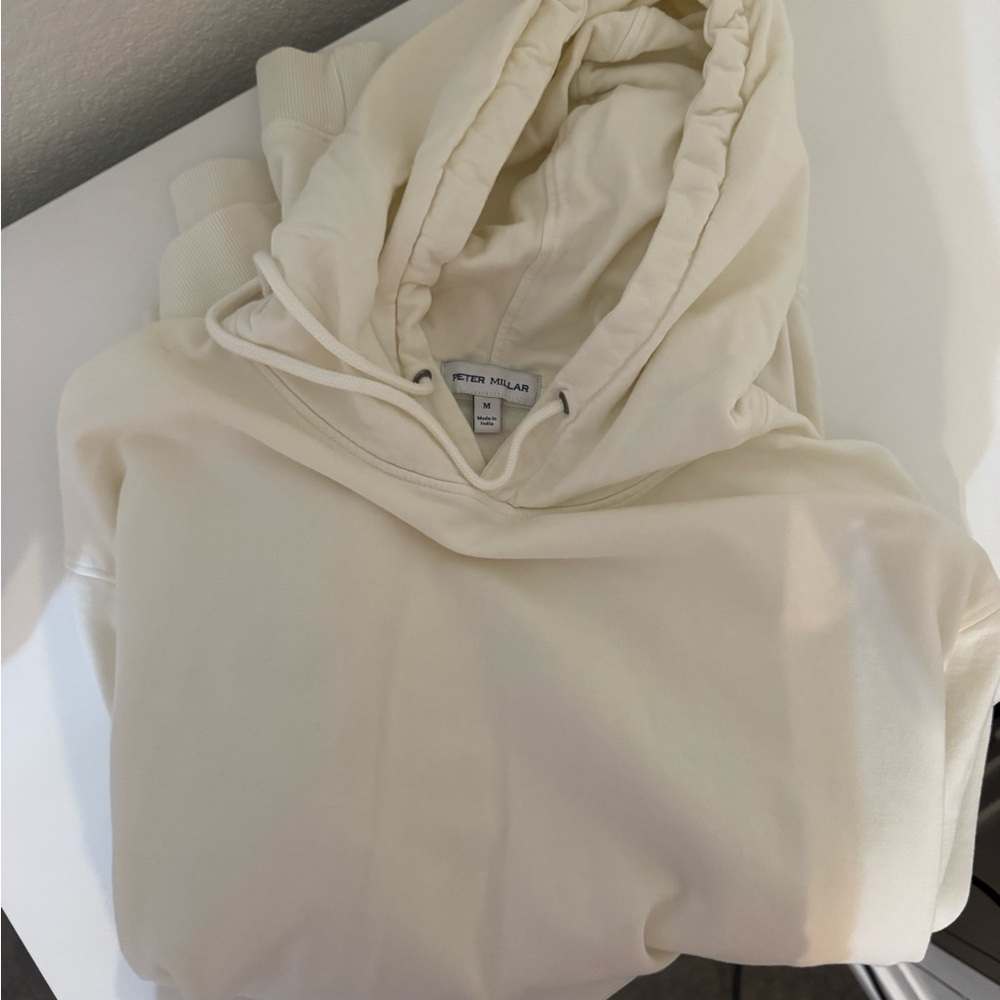 Peter Millar Cream Hoodie